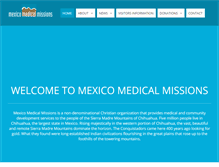 Tablet Screenshot of mexicomedical.org